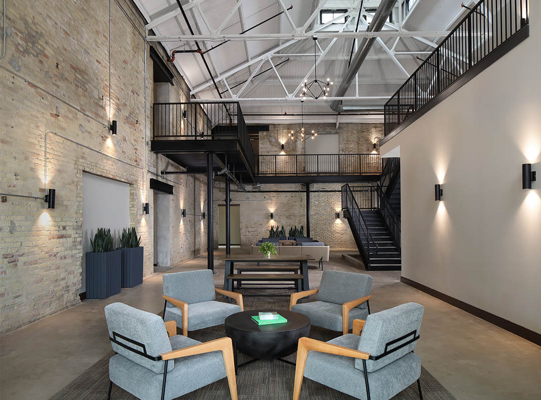 Adaptive Reuse - Arabella Commons Area