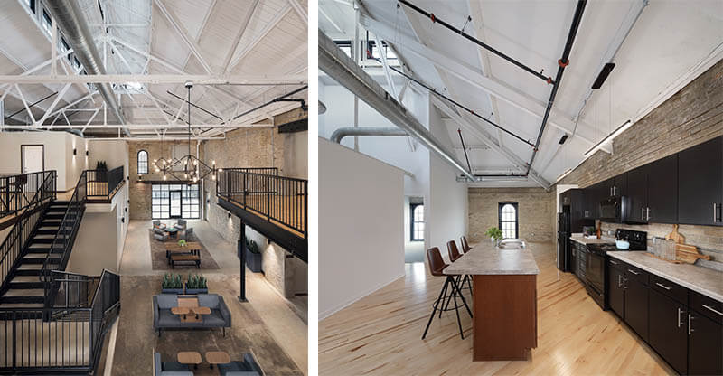 Adaptive Reuse - Arabella Commons Area