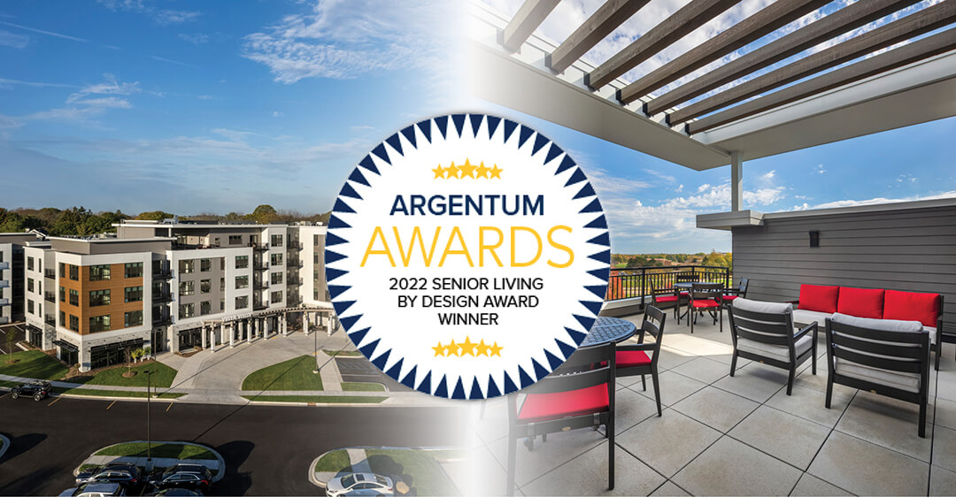 Argentum Honors Vista West with a 2022 Senior Living by Design Award