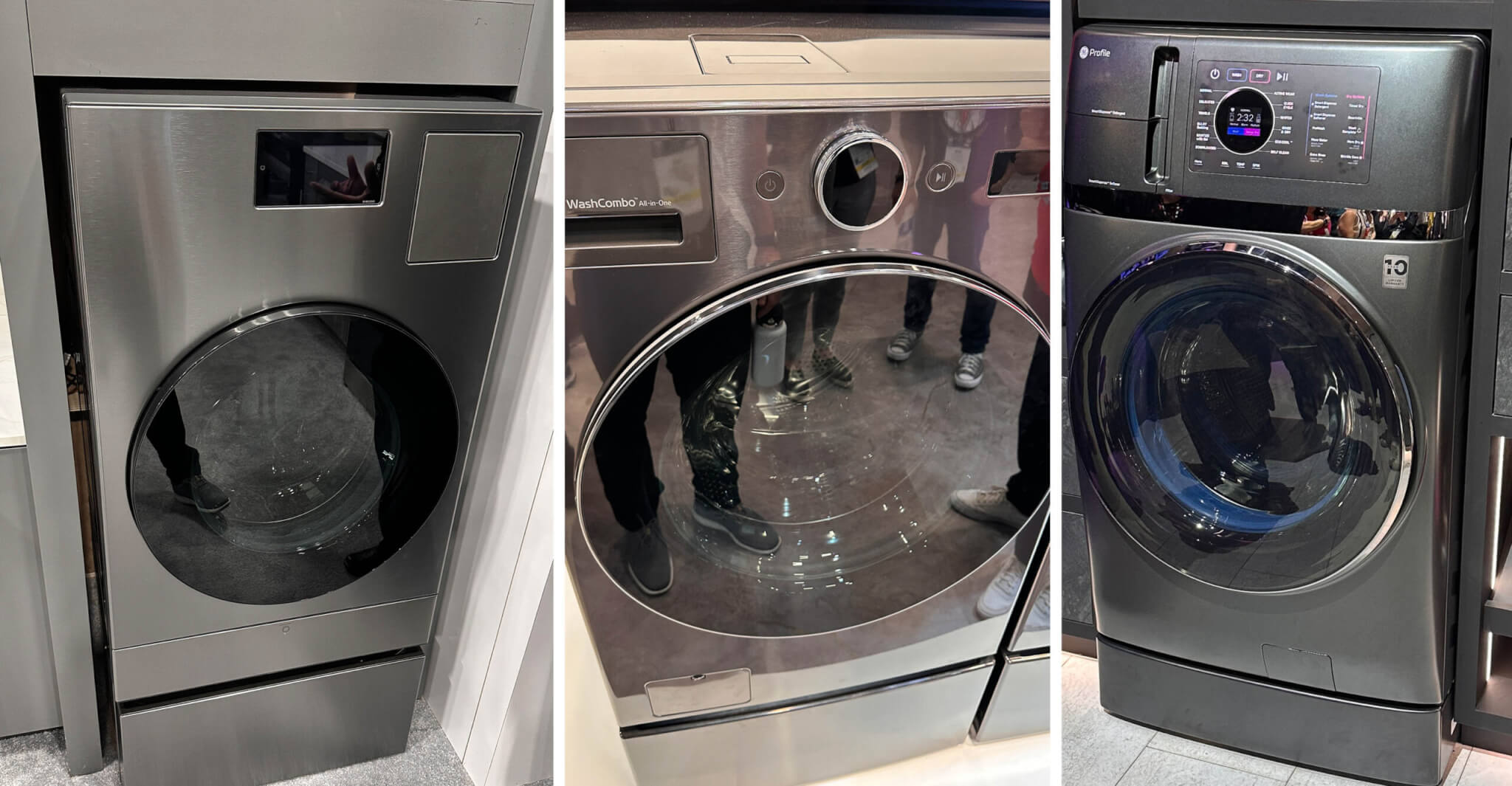 Washer/Dryer units at the International Builders' Show