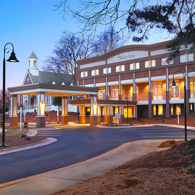 Whitestone Senior Living in Greensboro, NC which AG Architecture designed and completed the project and construction management.
