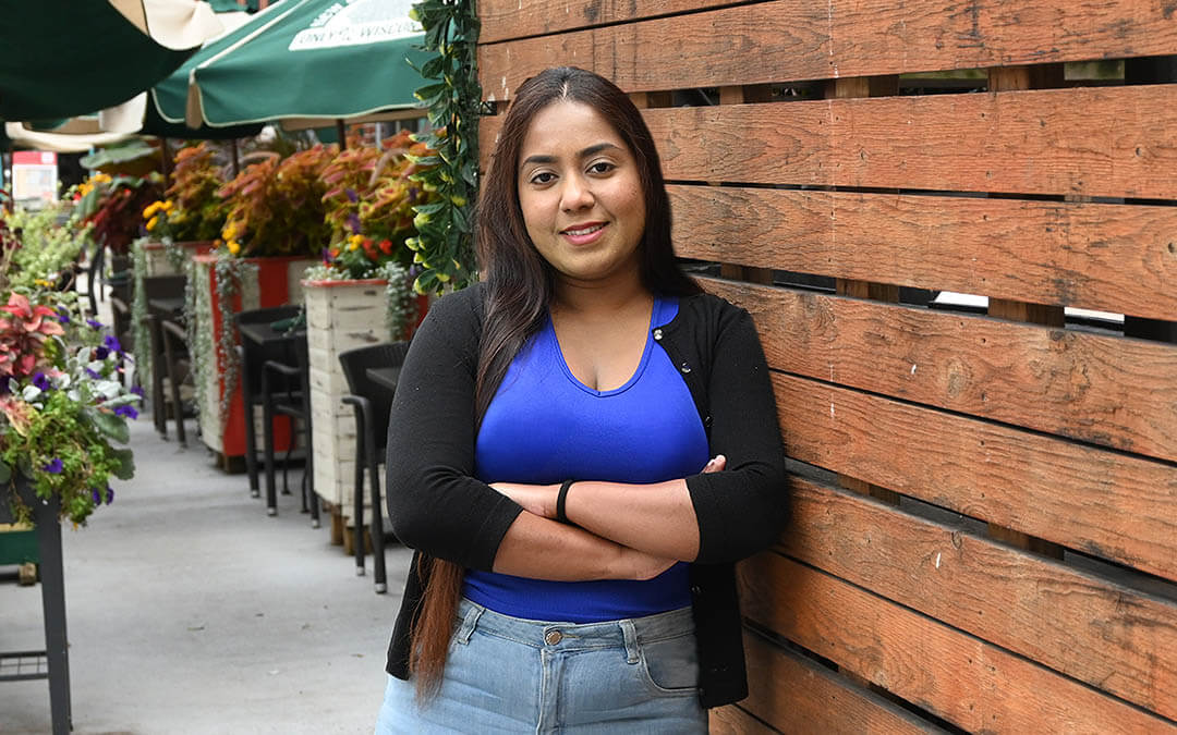 University of Wisconsin - Milwaukee architecture student and current parttime employee Tamanna Toma.